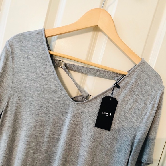 🌸NEW, Very J Fun Back Detail Top - Picture 2 of 4